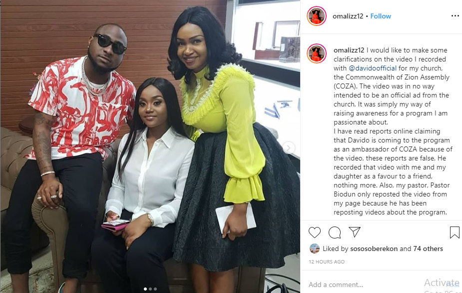 I have nothing to do with COZA - Davido reacts to promotional video after being called out by Nigerians lindaikejisblog 2