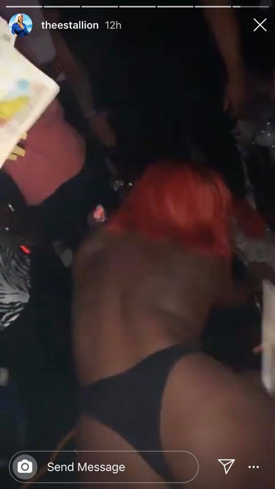 Megan Thee Stallion turns up at strip club in Lagos, makes it rain on naked strippers lindaikejisblog 1