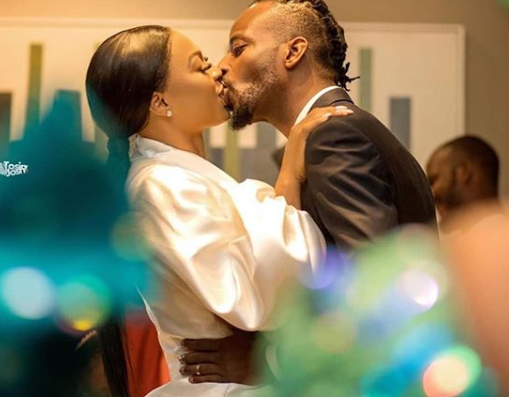 More stunning photos from 9ice and Sunkanmi's court and traditional wedding