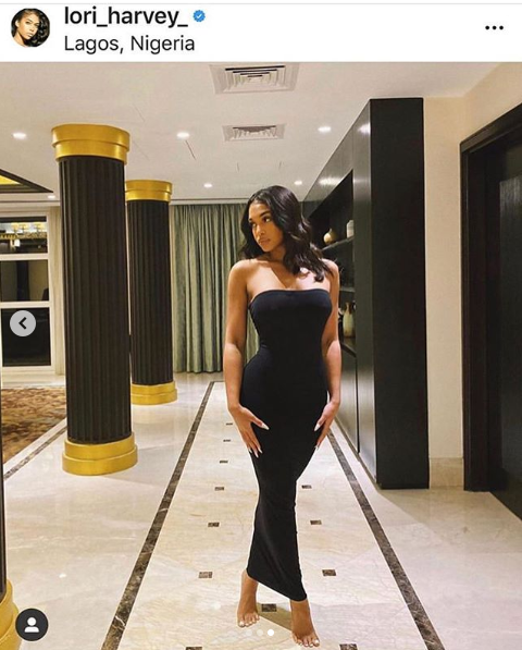 Future arrives Lagos with girlfriend, Lori Harvey lindaikejisblog 1