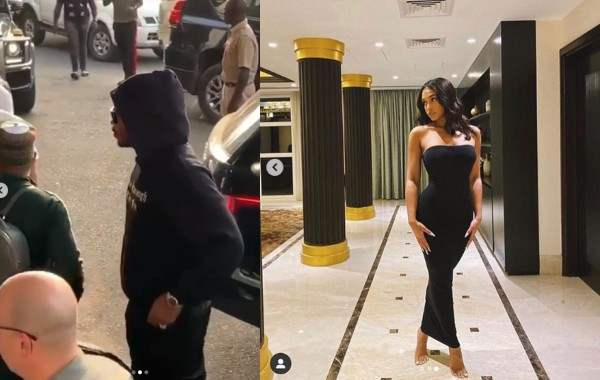 Future arrives Lagos with girlfriend, Lori Harvey lindaikejisblog 
