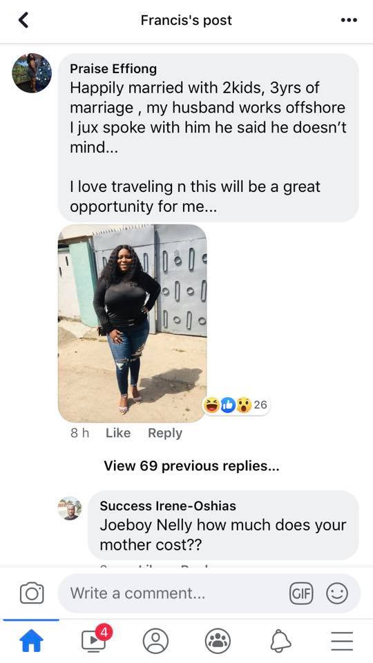 Amara Nwosu's ex-husband, Francis Van-Lare promises $2000 (N720k) to any man that will allow him spend a week in Italy with his wife lindaikejisblog 6