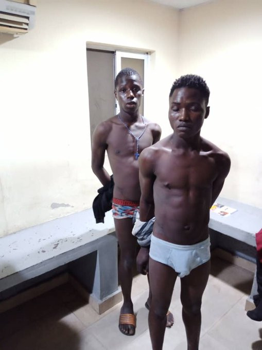 Two street light cable vandals arrested in Lagos lindaikejisblog