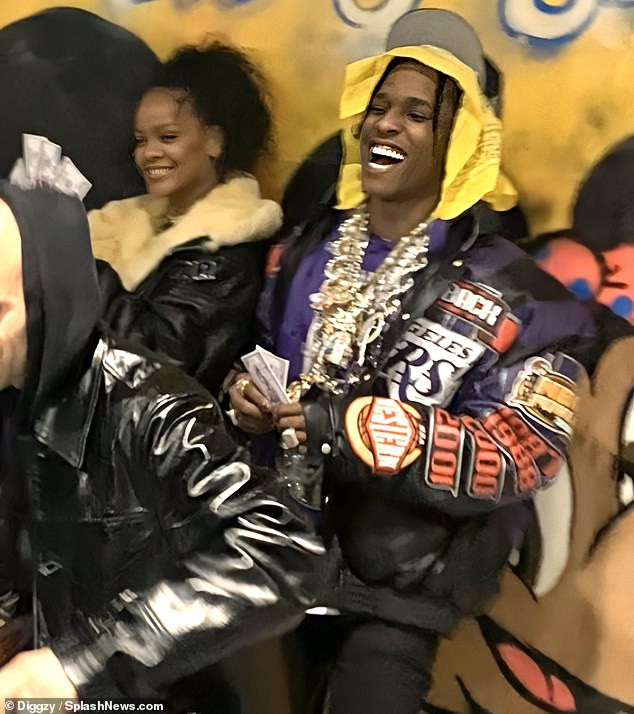 Unbothered Rihanna hangs out with A$AP Rocky following 'split' from billionaire boyfriend Hassan Jameel