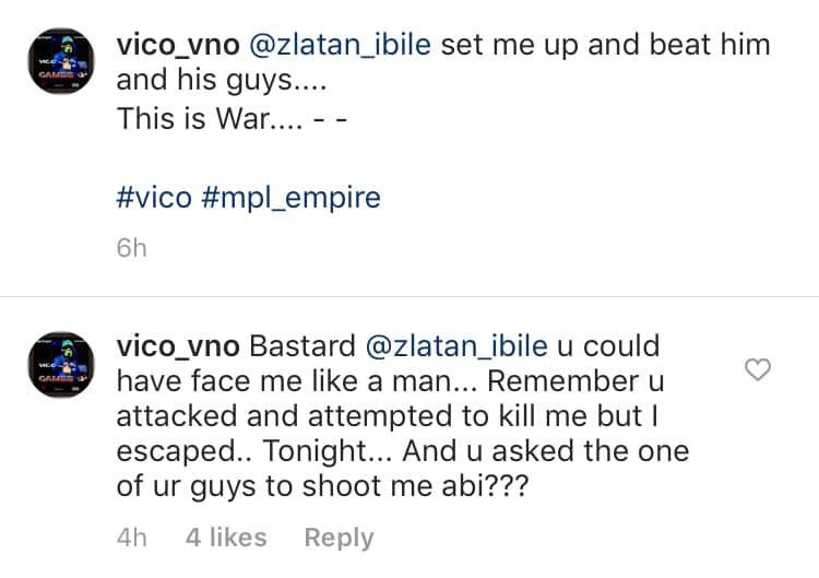 Vic O accuses Zlatan Ibile of setting him up and beating him lindaikejisblog 1