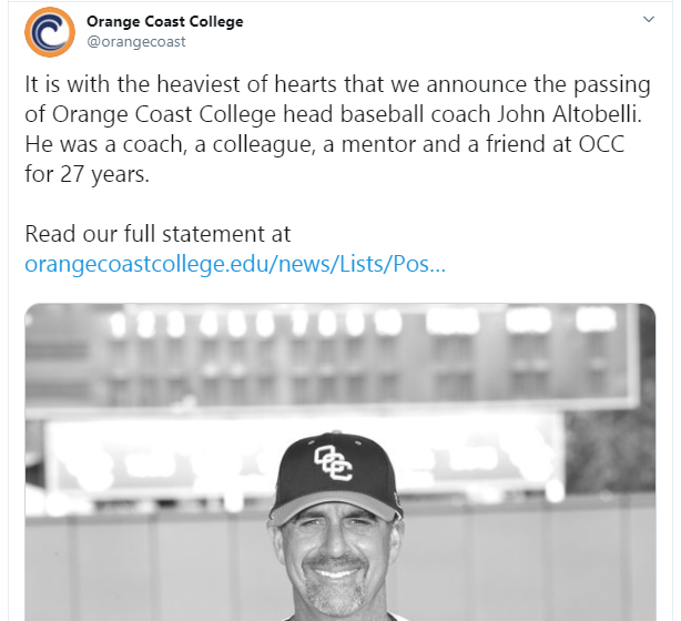 Orange County Baseball Coach, his Wife and Daughter died in the helicopter crash that killed Kobe Bryant lindaikejisblog 1