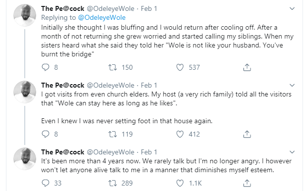 Twitter user recounts how he walked away from his mother, 2 weeks after his father's death lindaikejisblog 2