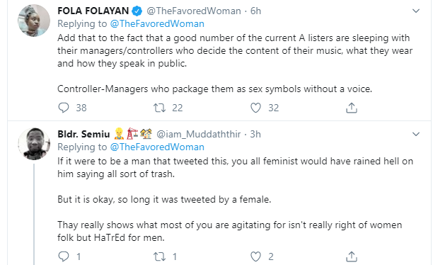 Nigerian A-list female entertainers will never be feminists because they sleep with their managers - OAP Fola lindaikejisblog 2