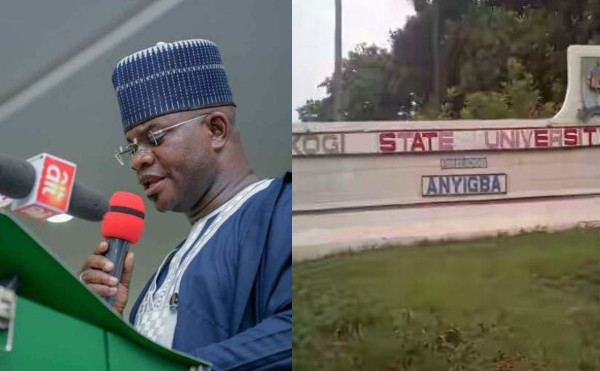 Governor Yahaya Bello suspends Kogi University and Polytechnic's VC and Rector lindaikejisblog