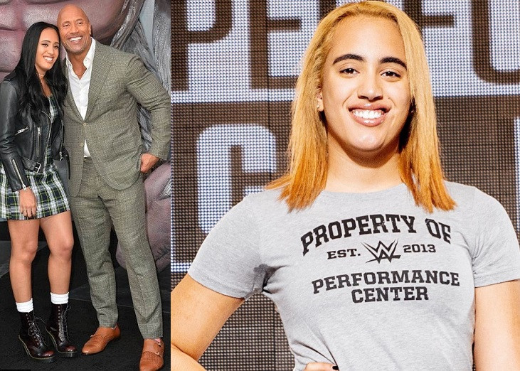 Dwayne 'The Rock' Johnson's daughter Simone Johnson signs with WWE to become a wrestler