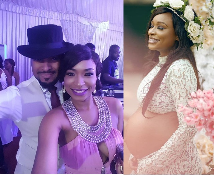 Nollywood actor Bryan Okwara and hislongtime girlfriend Marie Miller expecting their first child together