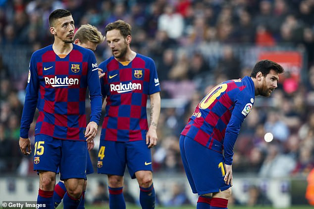 Barcelona superstars including Lionel Messi to undergo coronavirus tests ahead of Champions League clash with Napoli in Italy