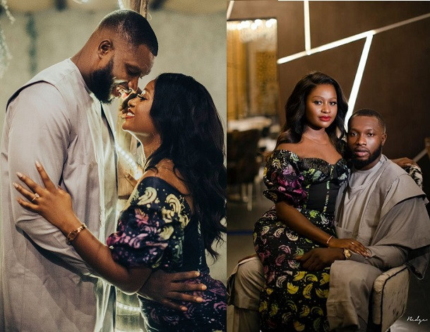 Beautiful pre-wedding photos of actor Emmanuel Ikubese and his fiancee Anita Adetoye