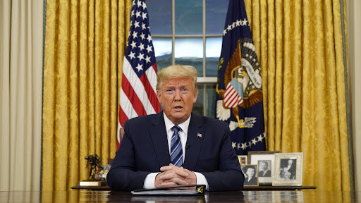 Coronavirus: President Trump suspends all travel into the United States from Europe for the next 30 days (Video)