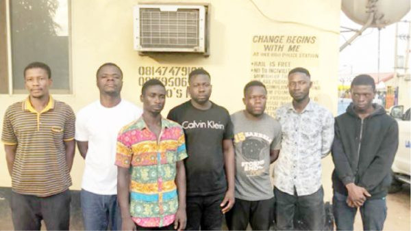 7 Ghanaians arrested in Lagos for drug trafficking lindaikejisblog 1