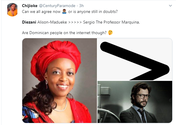 Nigerians react to former Minister of Petroleum, Diezani Alison-Madueke 'not being extraditable' after acquiring Dominican citizenship lindaikejisblog 3