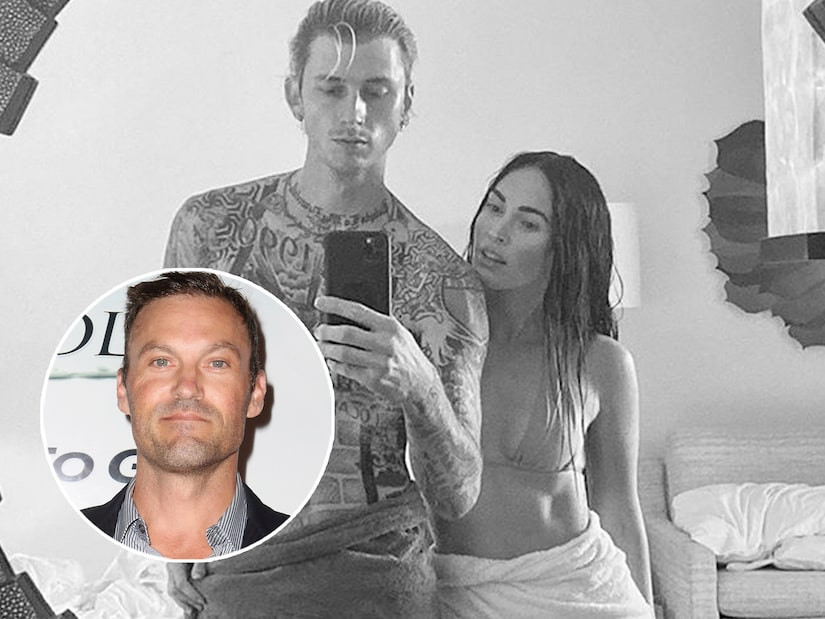 Actor Brian Austin Green claps back at his ex-wife Megan Fox for describing her new boyfriend Machine Gun Kelly as her 'Achingly Beautiful Boy'