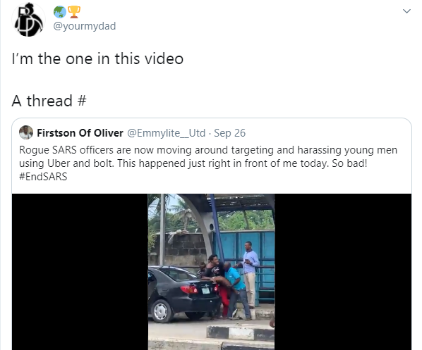 Man calls out Bolt driver who allegedly connived with SARS officers to harass and extort him of N100k lindaikejisblog 1