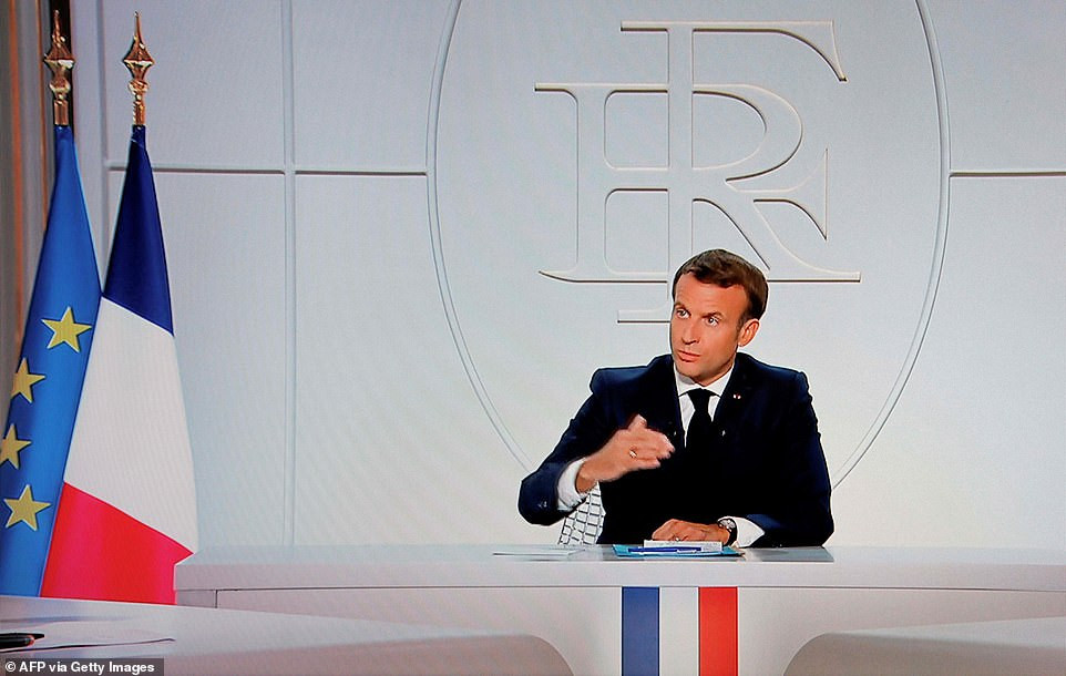 France puts Paris and eight other major cities under 9pm-6am curfew with businesses closed as the country battles COVID-19 second wave