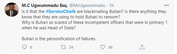 #ServiceChiefs trend as Nigerians react to killing of 43 farmers in Borno by Boko Haram terrorists lindaikejisblog 1