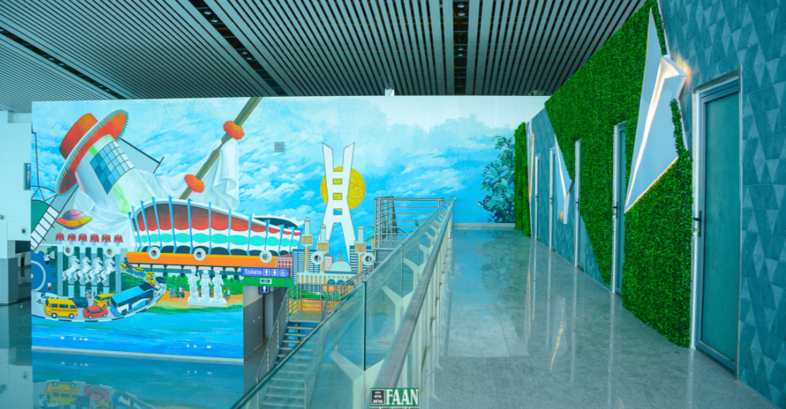 FAAN shares photos of the new terminal of the Murtala Muhammed International Airport Lagos