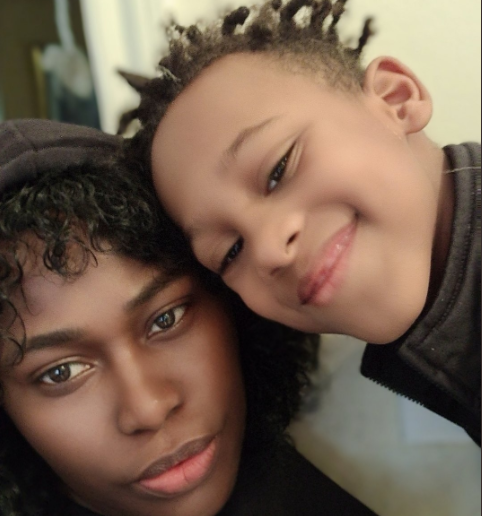 Uche Jombo shares adorable photo of herself and her son, Matthew