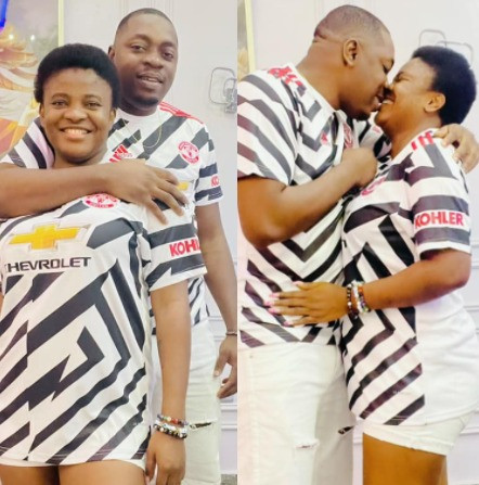 Without you, my life is meaningless - Sex therapist Angela Nwosu celebrates her husband as she marks their 1st 'meeting anniversary'