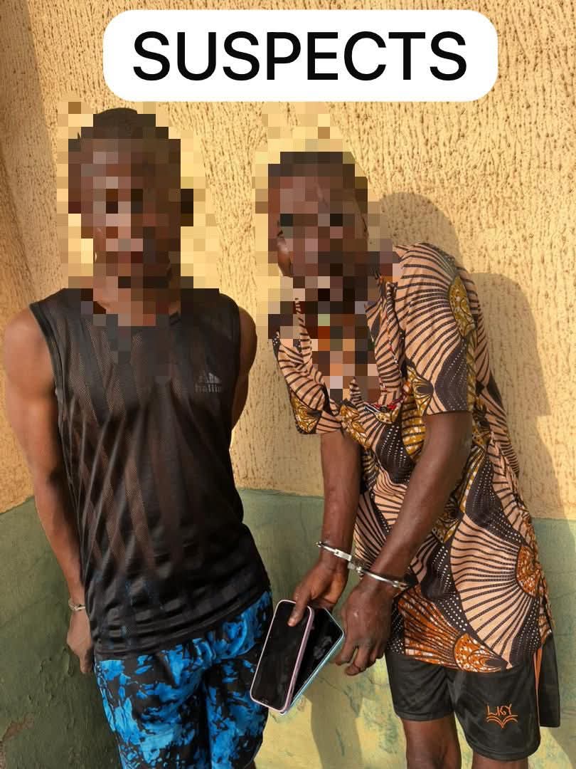 Police arrest two suspected one-chance robbers in Ogun