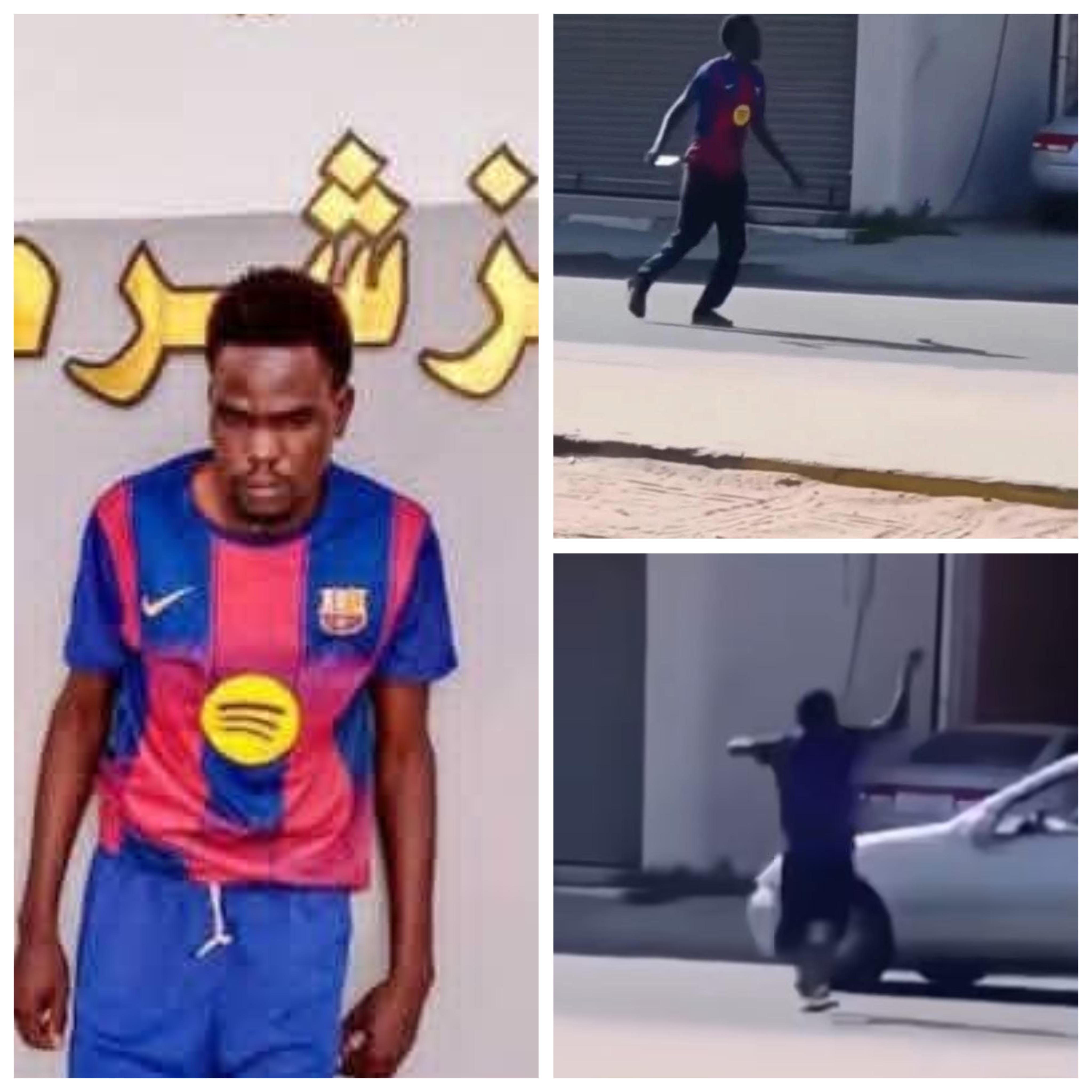 Machete-wielding African migrant attacks pedestrians in Libya