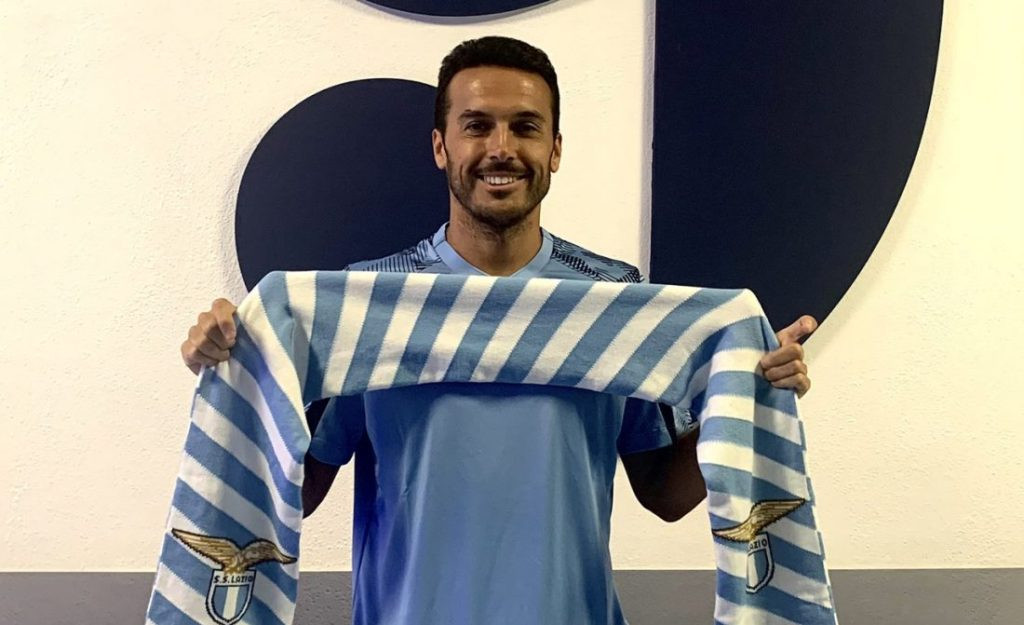 Ex-Chelsea attacker Pedro joins Lazio from Roma
