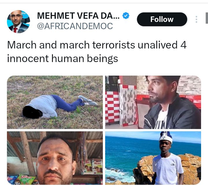 Five Mozambique nationals, Pakistani and Bangladeshi businessmen k!lled in ?xenophobic attacks? in South Africa