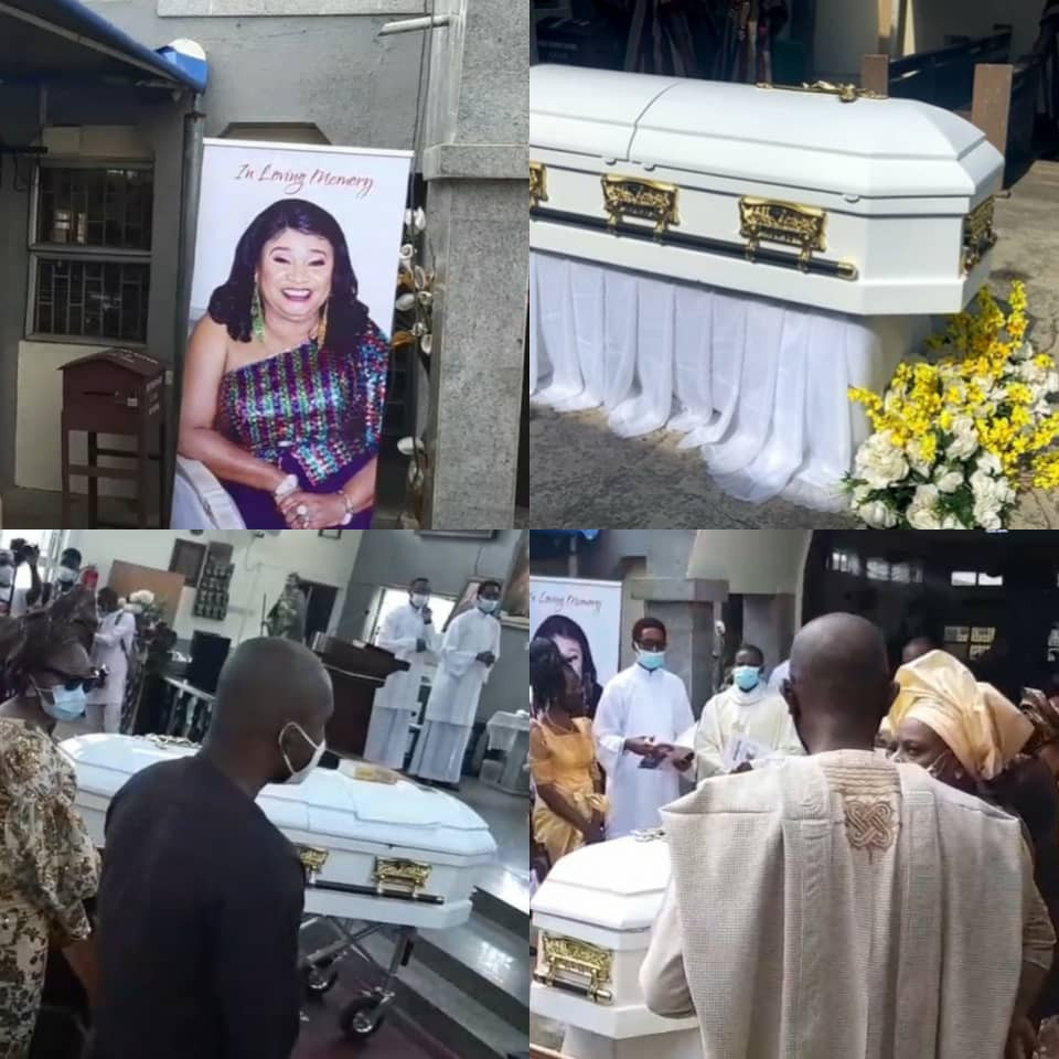 First photos from the funeral of veteran actress Rachel Oniga