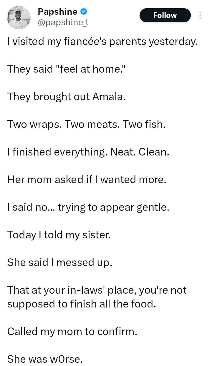 Nigerian woman says her fiance ended their relationship after she 