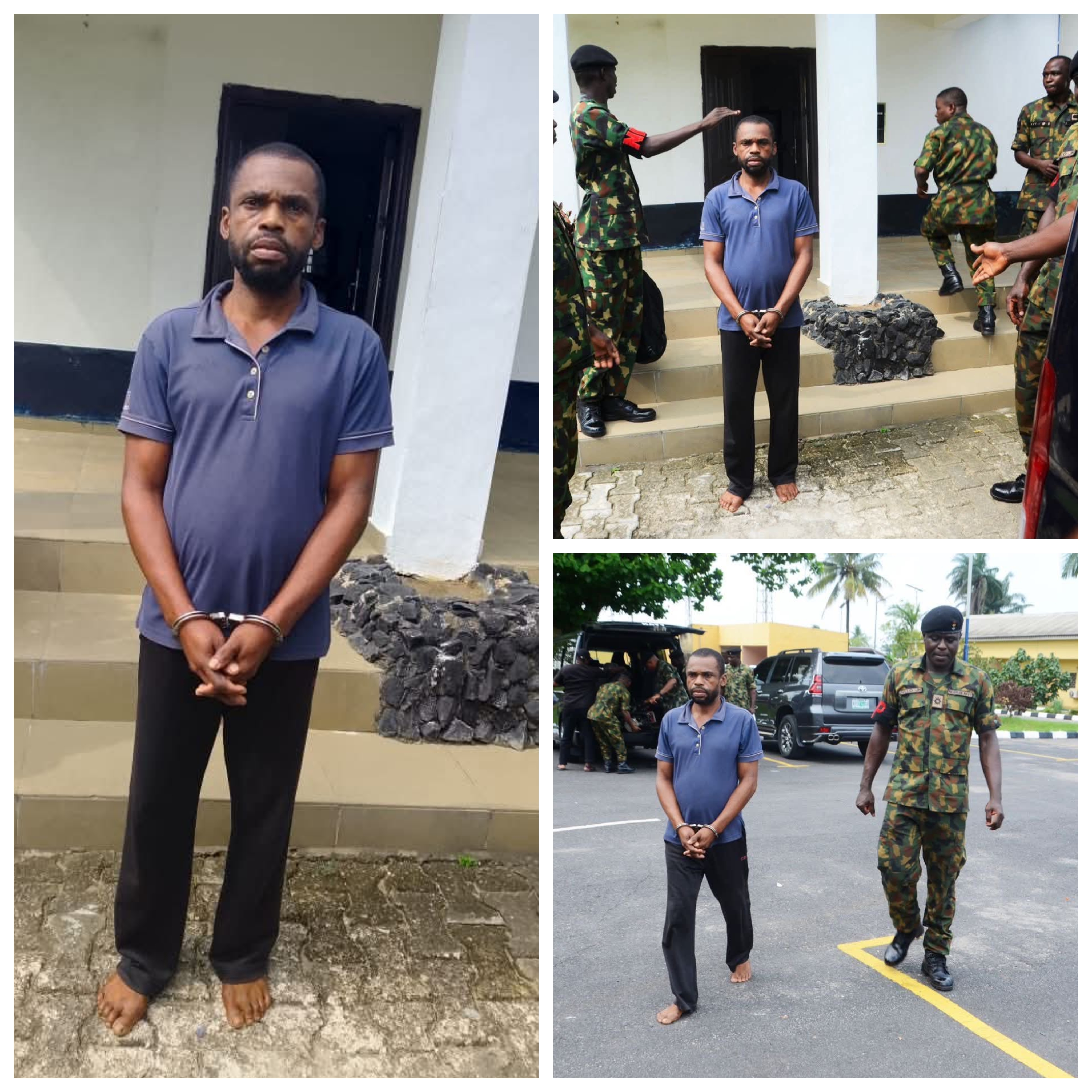 Nigerian Navy hands over suspected militant collaborator 