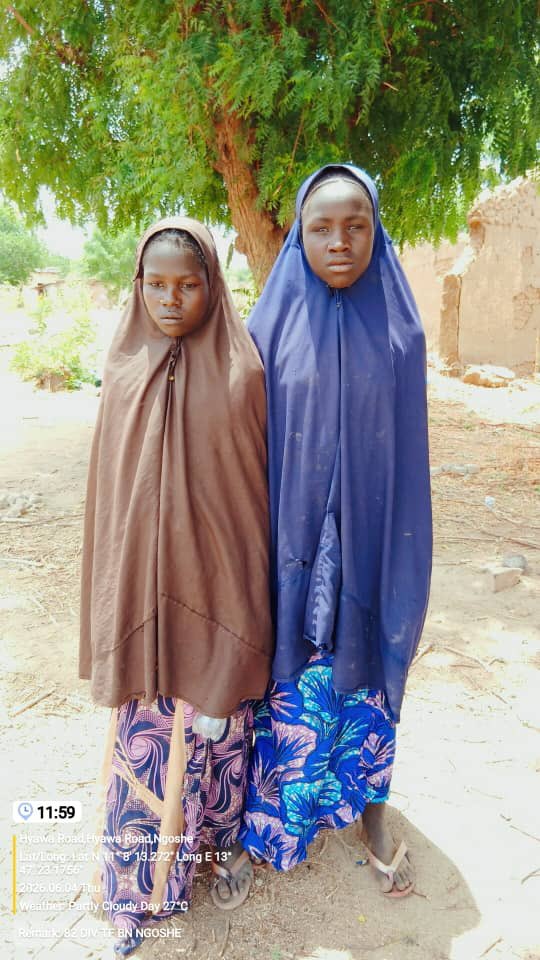 Five abducted children escape from terrorist enclaves in Borno