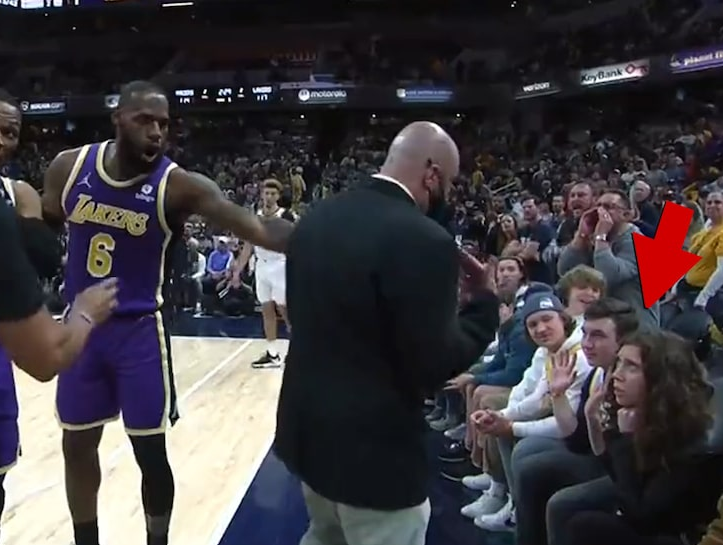 LeBron James gets two fans ejected from courtside seats during overtime win