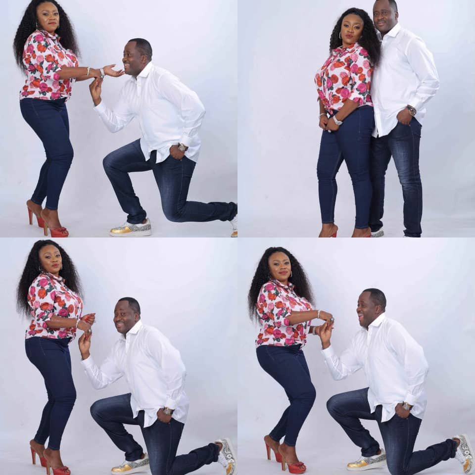 Actor Desmond Elliott and wife release new photos as they celebrate 18th wedding anniversary (photos)