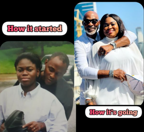You gave up your fame just to give us a home - RMD celebrates wife Jumobi as they mark 21st wedding anniversary
