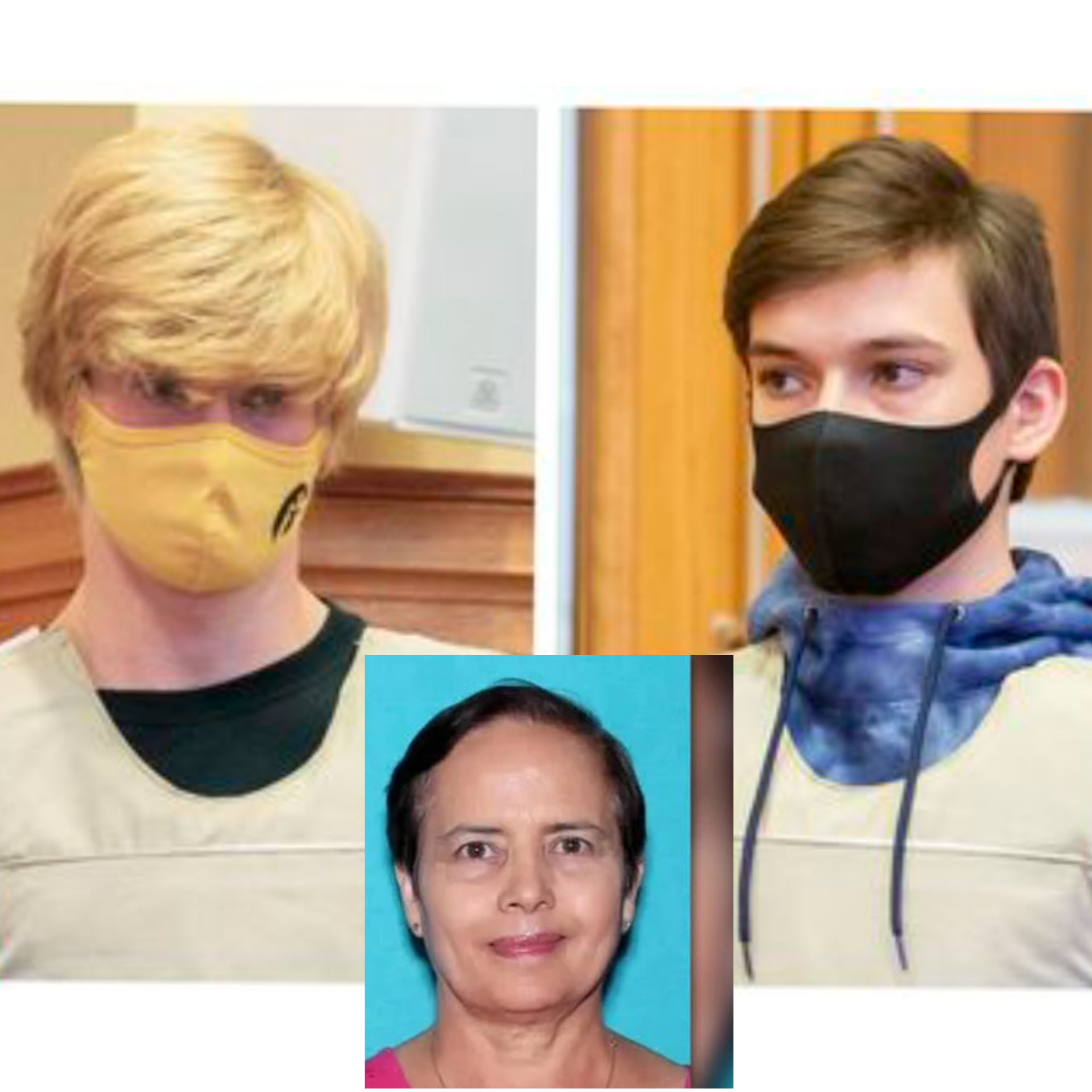 Two 16 year old boys tracked their Spanish teacher's daily movements before murdering and dumping her body in forest