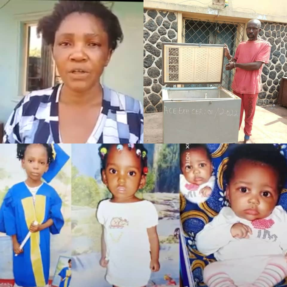 'My husband had threatened in the past to kill our children''- Woman whose husband murdered their three daughters in Enugu speaks (video)