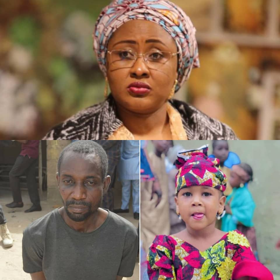 Aisha Buhari backs calls for public execution of Hanifa’s killer
