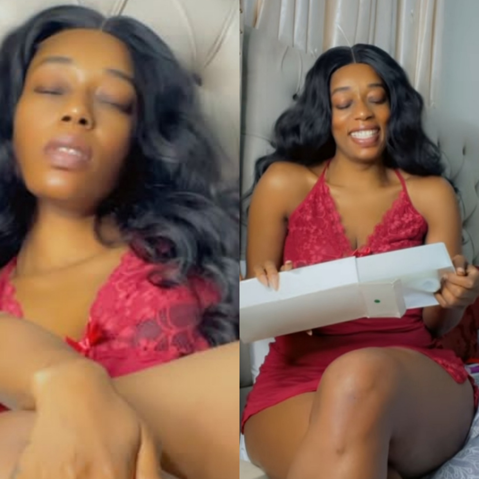 Destiny Amaka reacts after being called out for sexually charged video promoting sex toys Destiny Amaka reacts after being called out for sexually charged video promoting sex toys