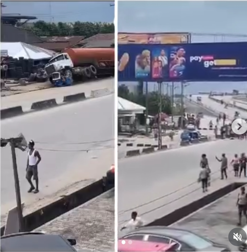 Keke rider, passenger lose lives in tanker accident near Effurun roundabout in Delta