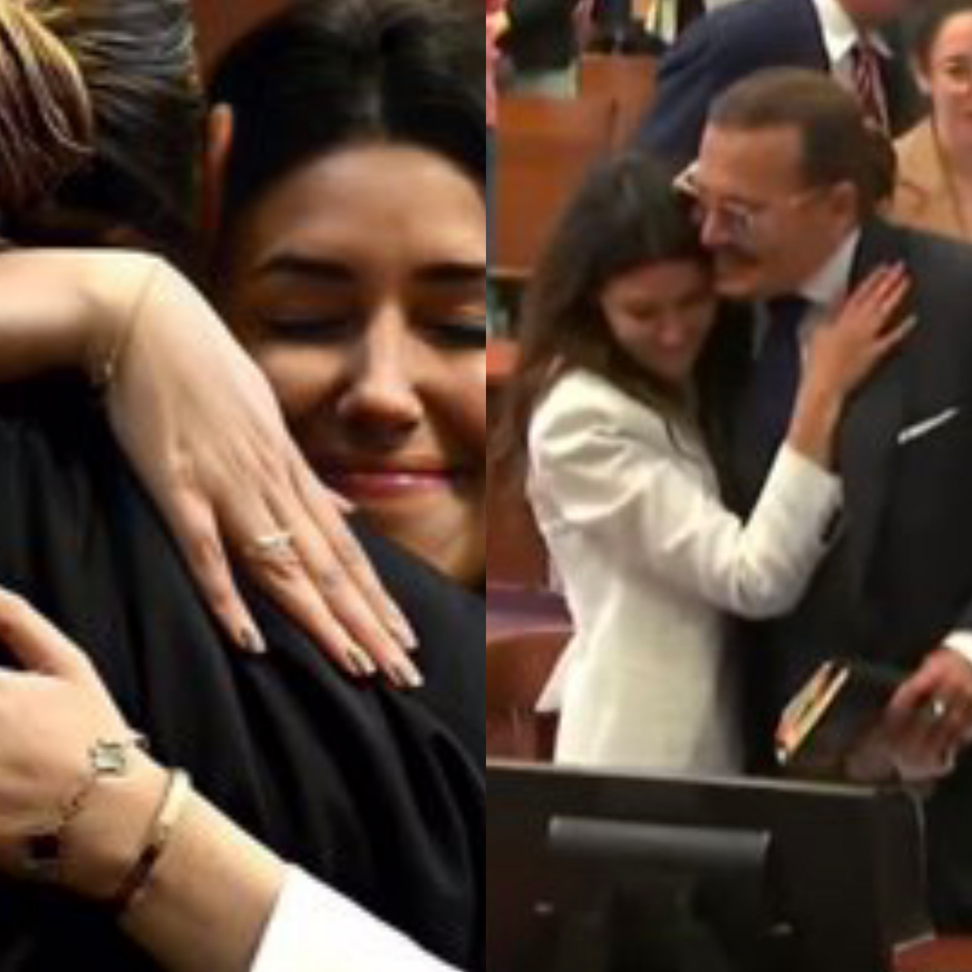 Johnny Depp's attorney Camille Vasquez refuses to answer when asked if she's in relationship with the actor (Video)