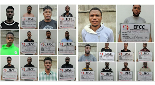 22 internet fraudsters jailed in Enugu