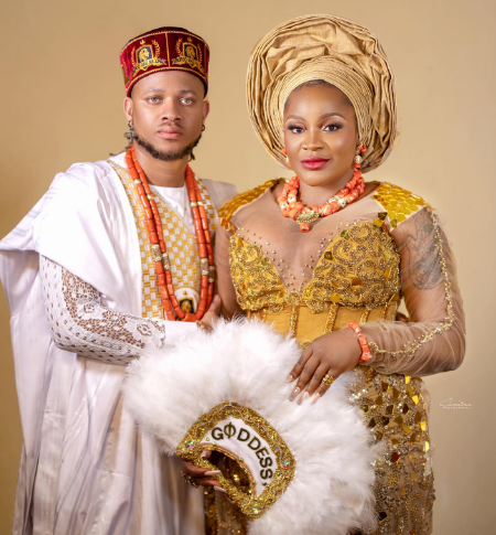 The right person is out there. He will find you when you ain’t even searching - Uche Ogbodo encourages single mums as she celebrates her traditional wedding