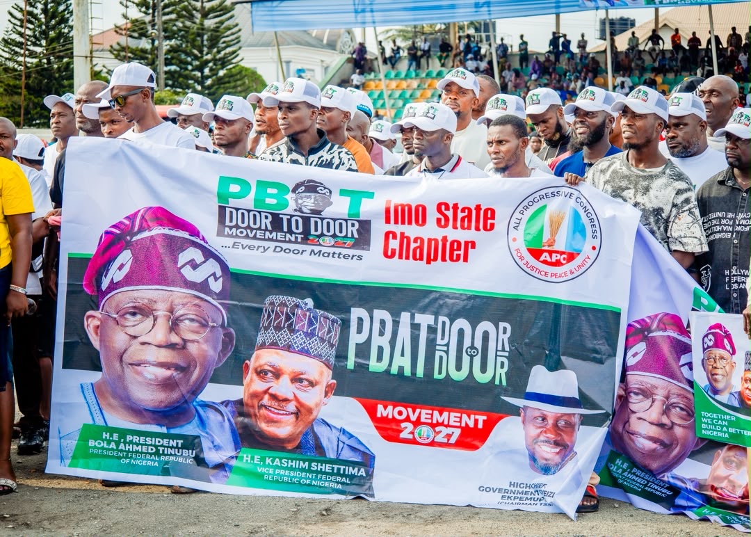 Tompolo Takes PBAT Door-To-Door Movement To Owerri, Deploys 30 Campaign Vehicles As Uzodimma Backs Tinubu’s 2027 Bid