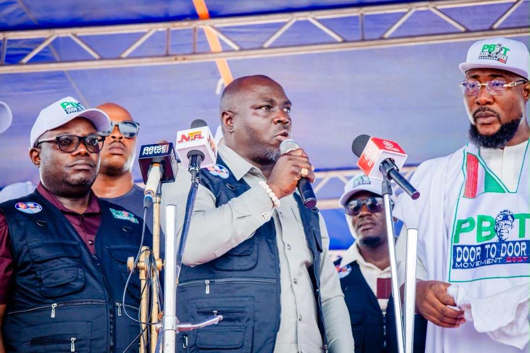 Tompolo Takes PBAT Door-To-Door Movement To Owerri, Deploys 30 Campaign Vehicles As Uzodimma Backs Tinubu’s 2027 Bid