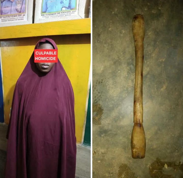35-year-old woman allegedly k!lls her co-wife with pestle in Bauchi