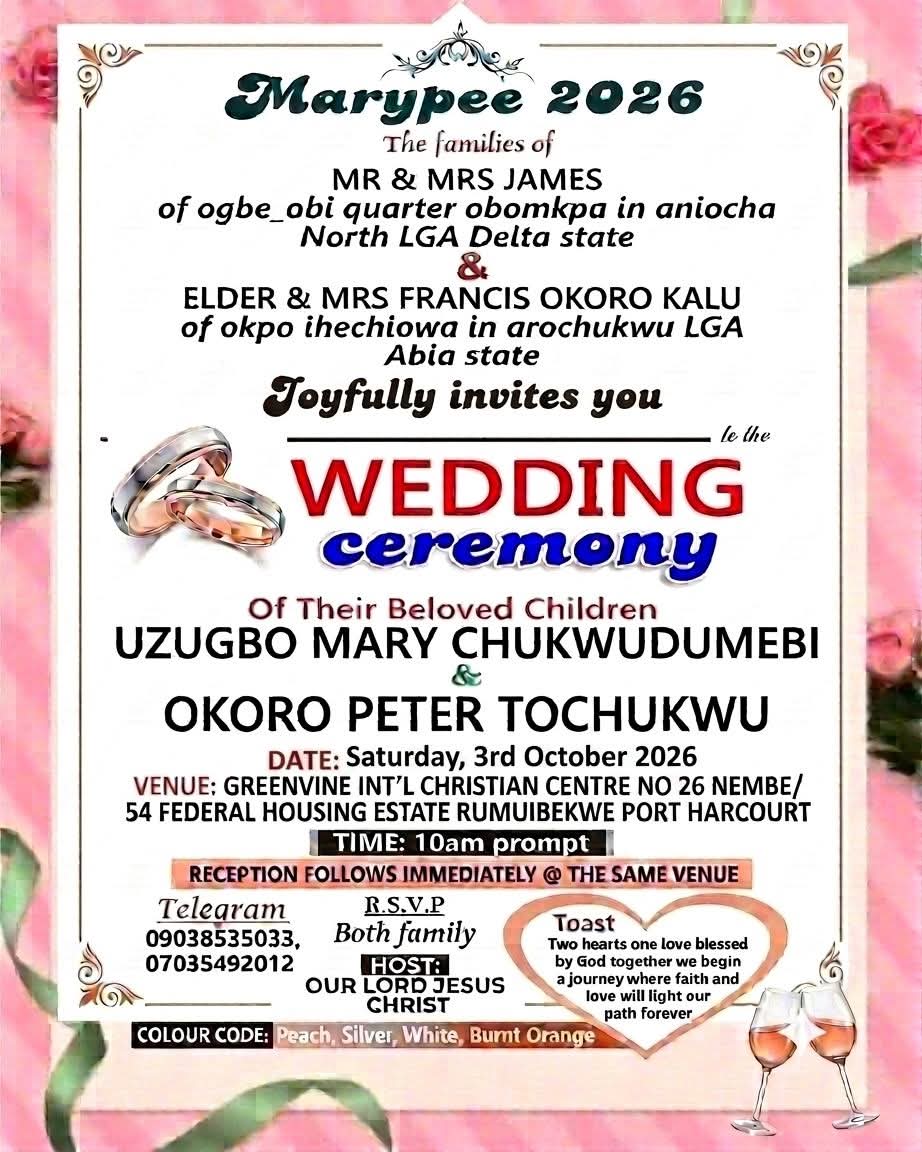 I found out he's not what he claims to be - Nigerian woman cancels her wedding 3 days before ceremony